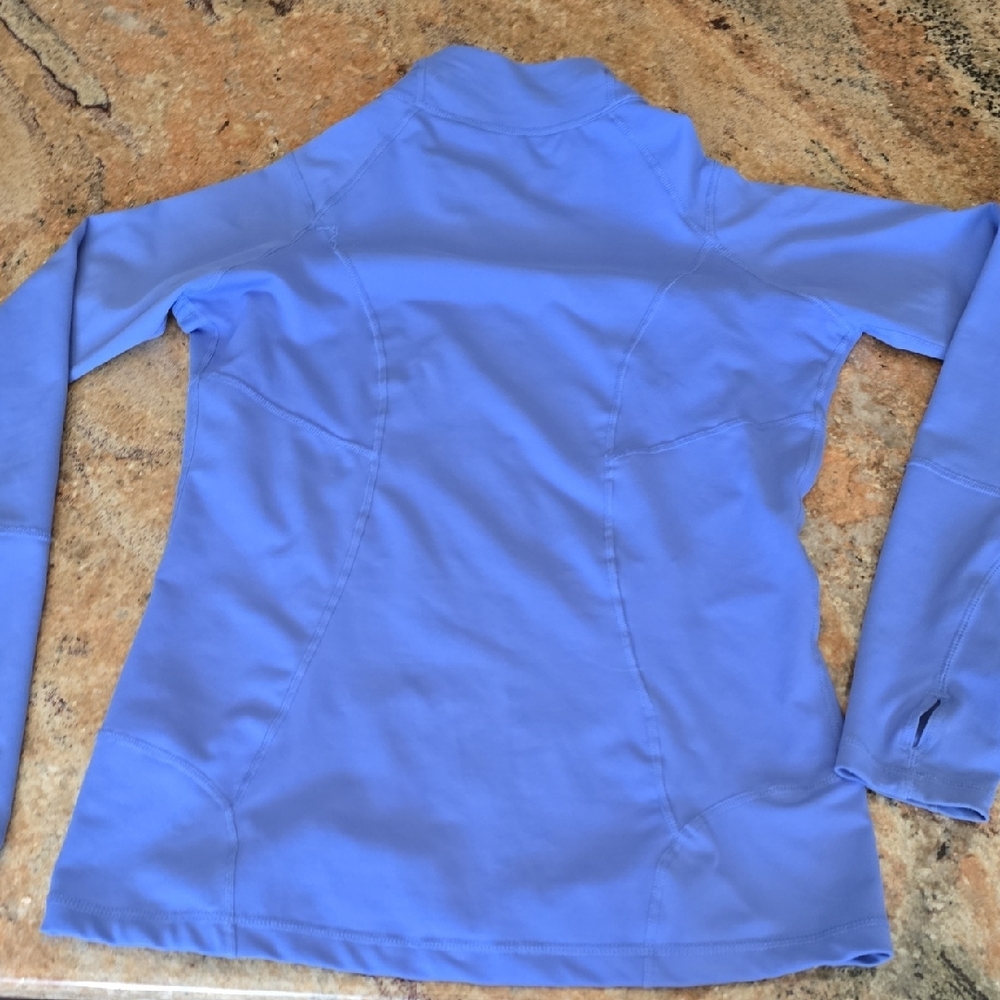 90 Degree By Reflex Periwinkle Blue Full-Zip Jacket Small - Picture 4 of 5